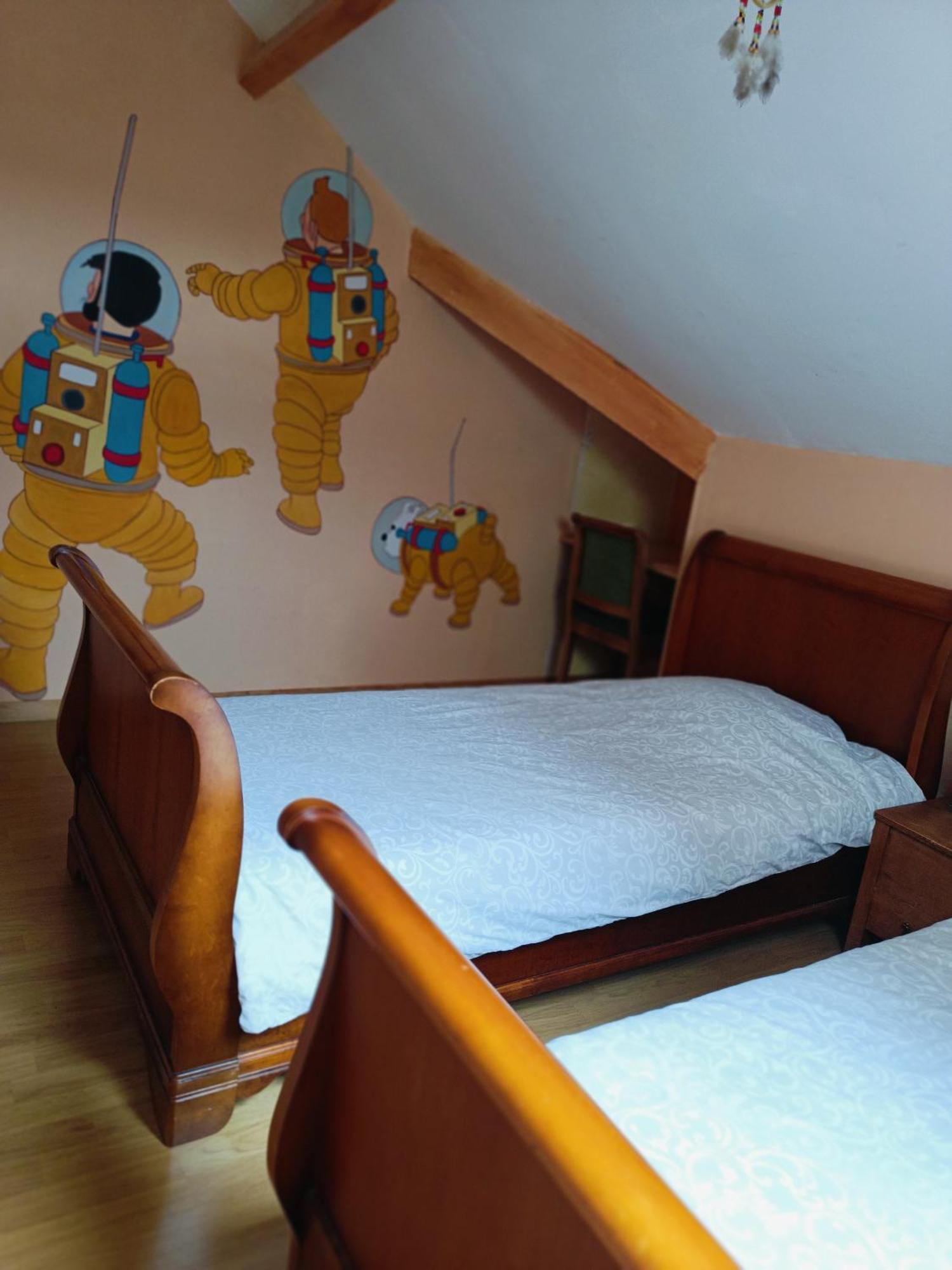 Chambre D'Hote Dans Maison Atypique Possibilite 1 Lit Supplementaire Pour 15 Euros Sancoins Esterno foto