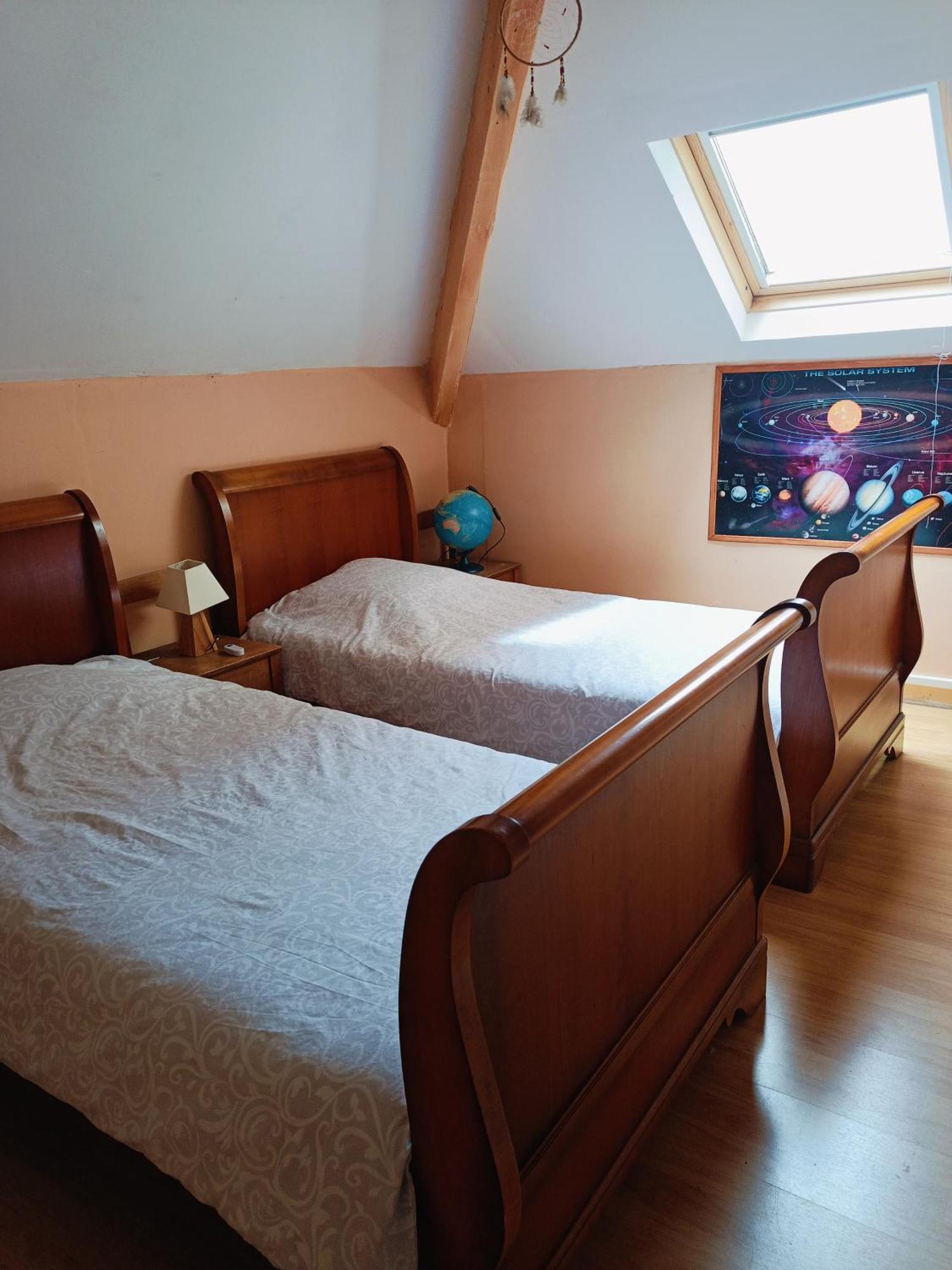 Chambre D'Hote Dans Maison Atypique Possibilite 1 Lit Supplementaire Pour 15 Euros Sancoins Esterno foto